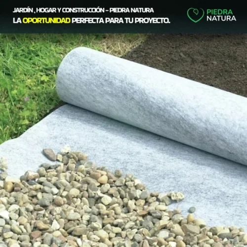 Tela Geotextil G-20 1.0x10mt (Cubre 10m2)