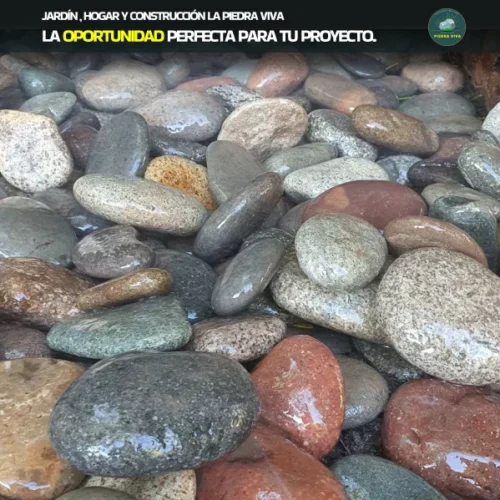Bolones Planos de Río | Decorativos Jardín