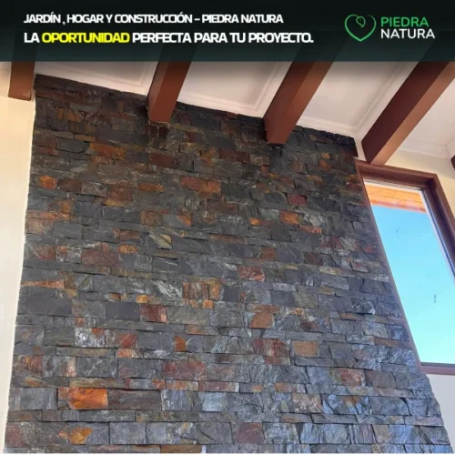 Piedra Laja Muro Dimensionada