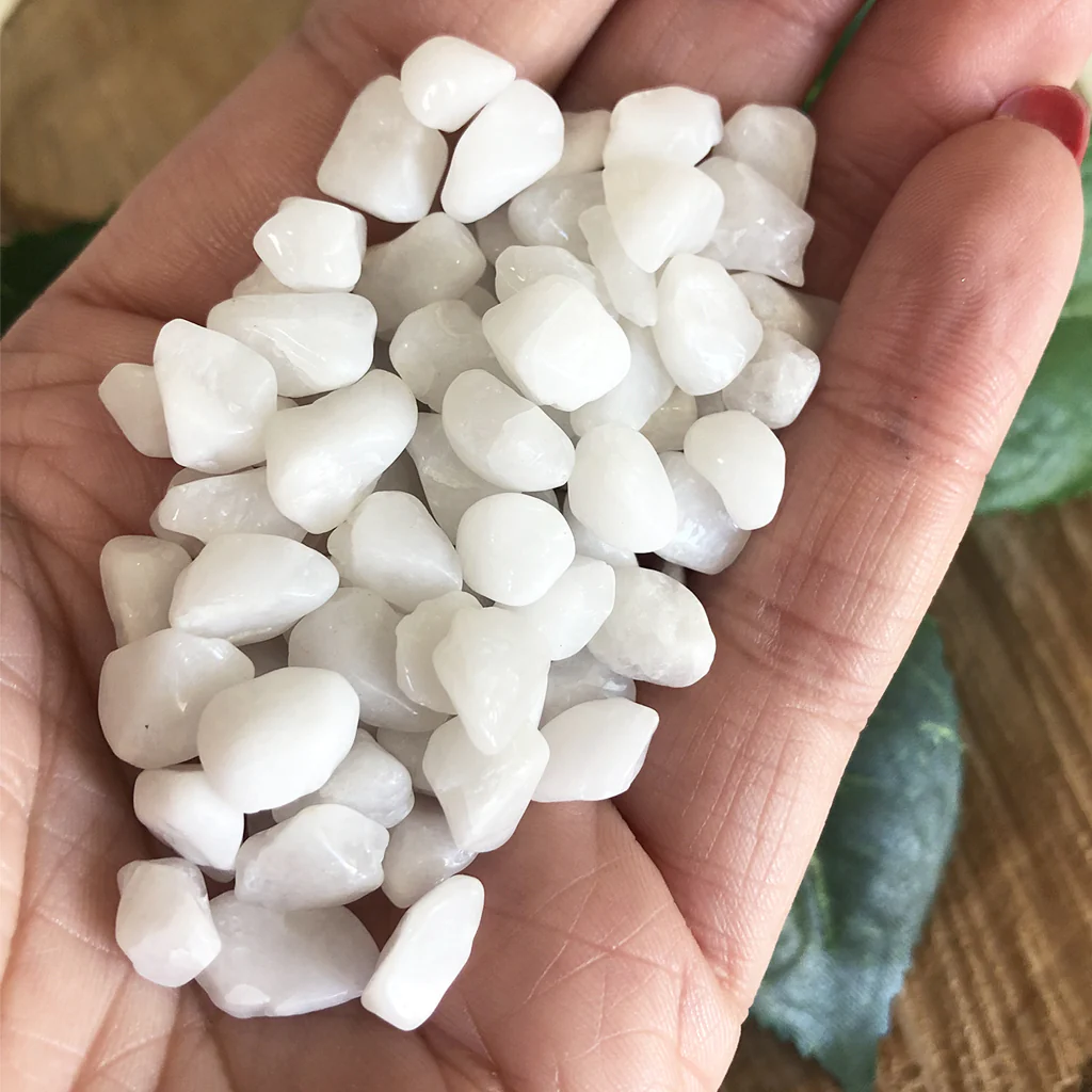 Cuarzo Blanco Pequeño 1 cm / Jardin